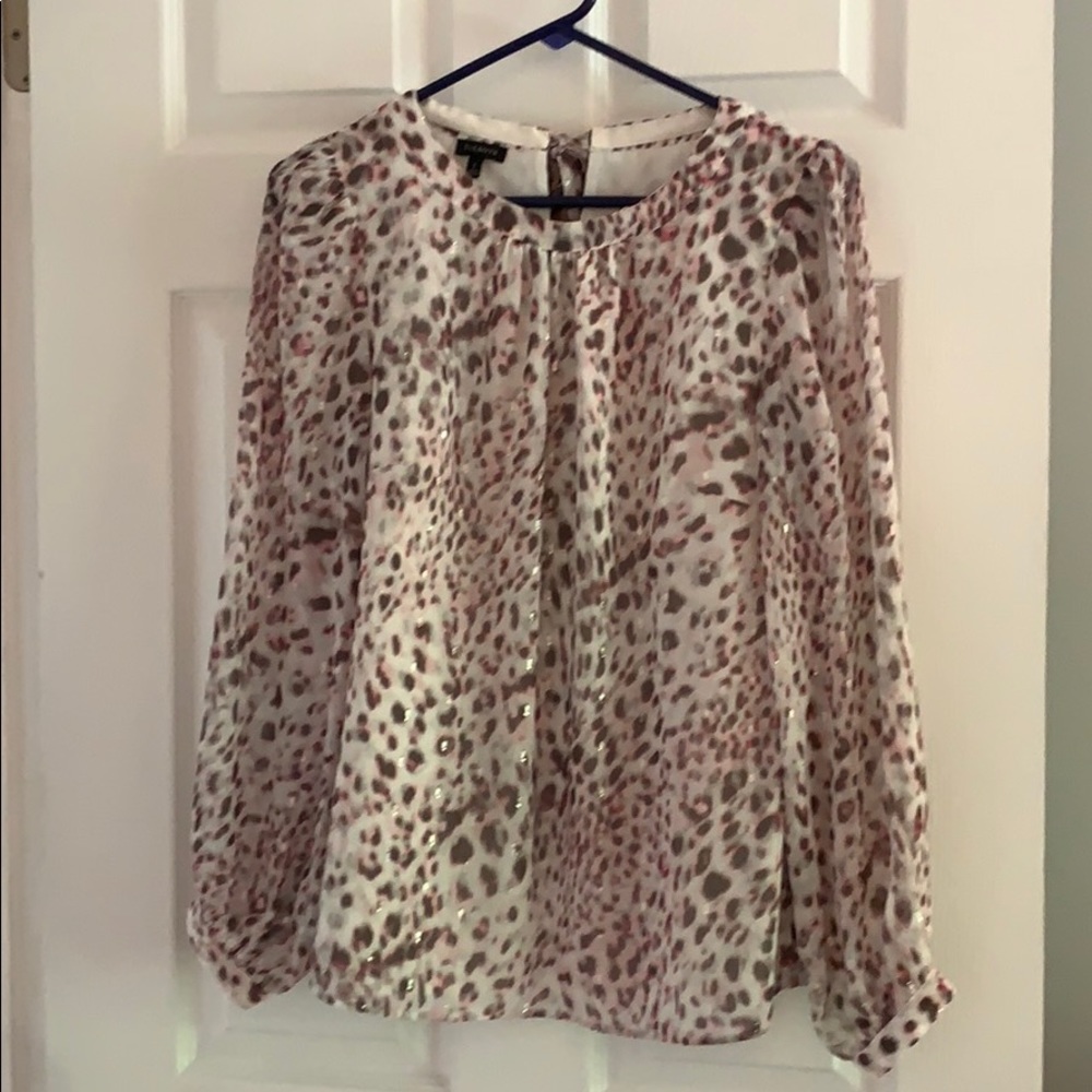 Beautiful Talbots shimmer blouse - small